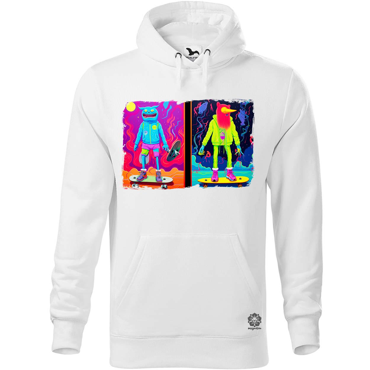 Multidimenzió ART deszkázás v1 egyedi  pulóver 