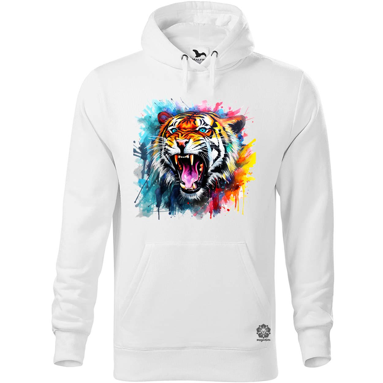 Üvöltő tigris v3 egyedi  pulóver 