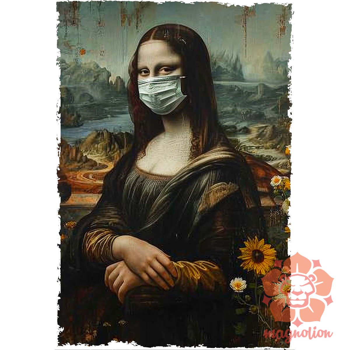 Covid Lisa v1 egyedi póló 