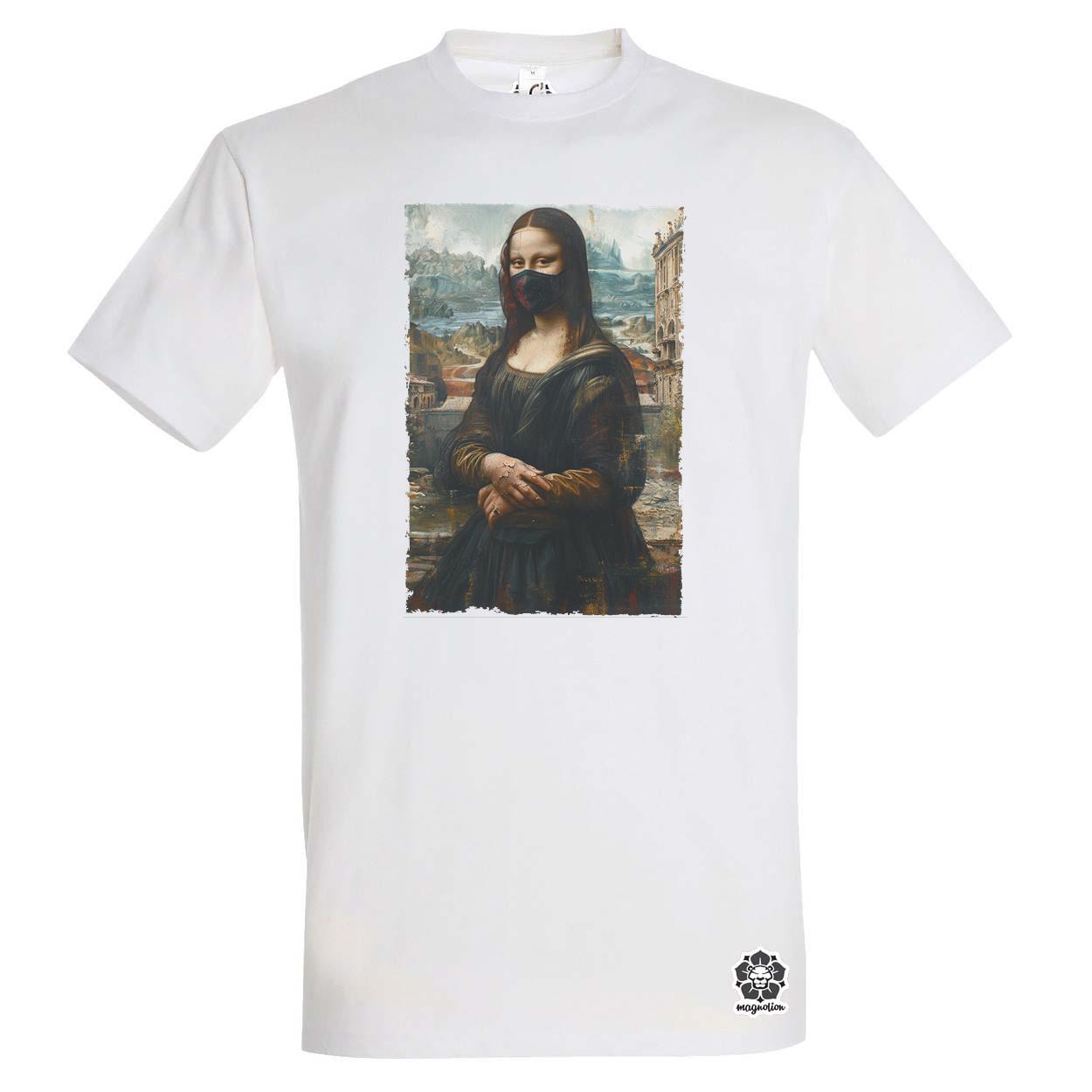 Covid Lisa v2 egyedi póló 