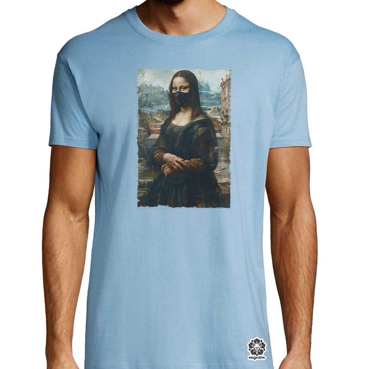 Covid Lisa v2 egyedi póló 