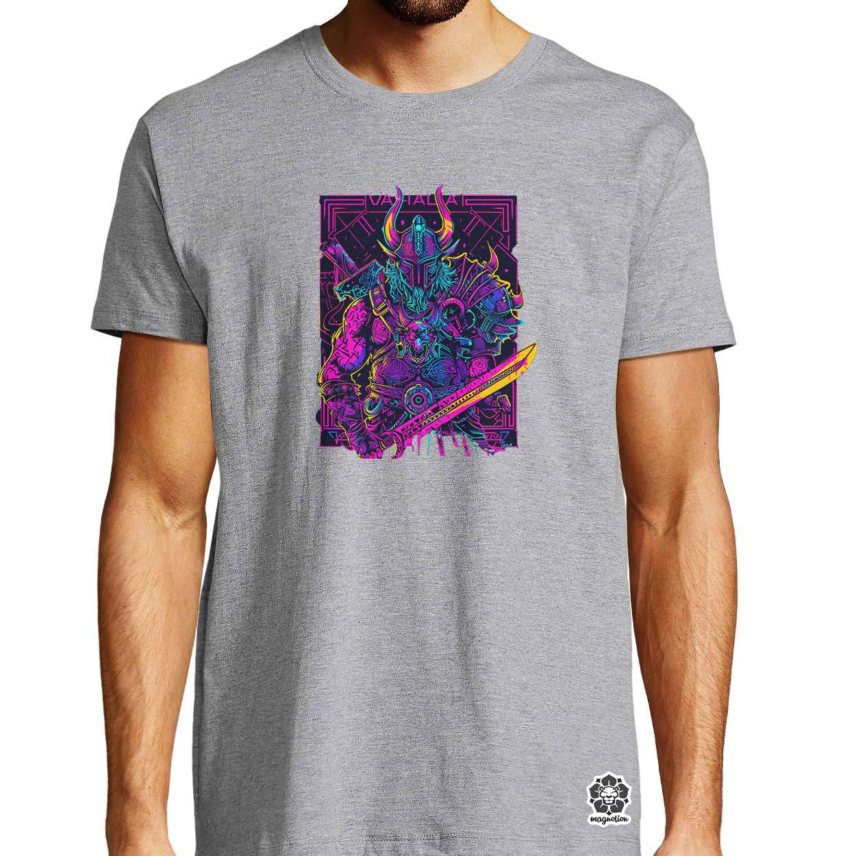 Cyberpunk Viking v2 egyedi póló 