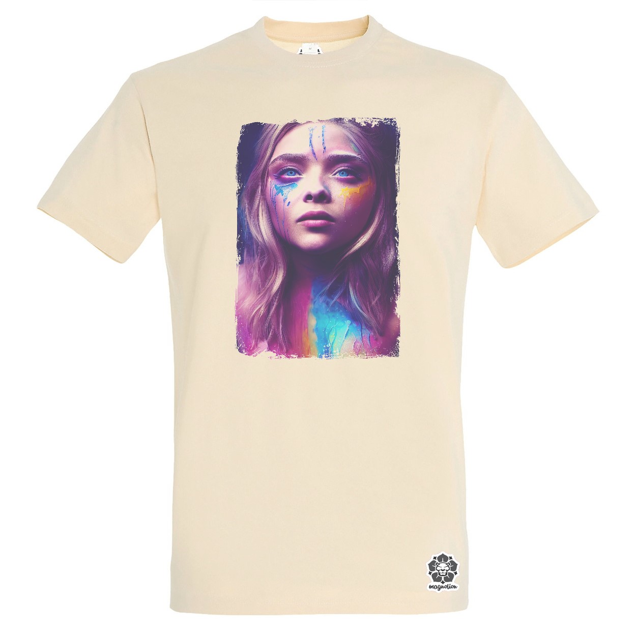 Folyékony színű bevonattal Chloe Grace Moretz  egyedi póló 