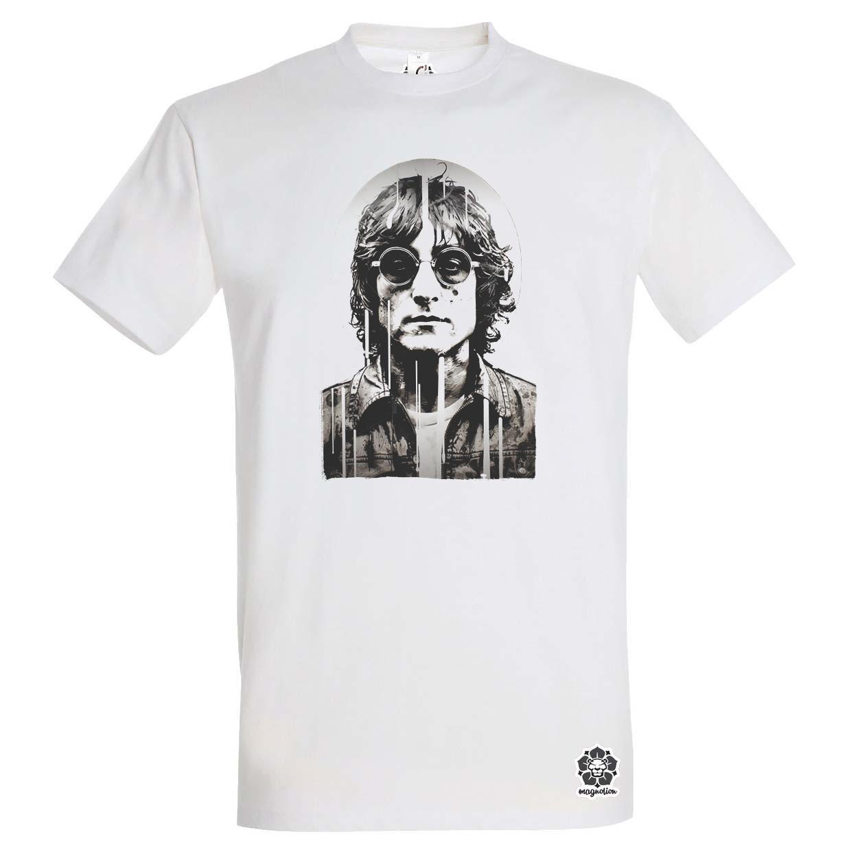 John Lennon portré v2 egyedi póló 