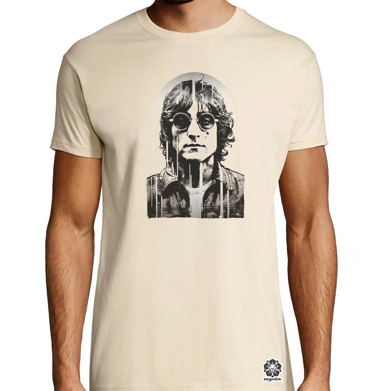 John Lennon portré v2 egyedi póló 