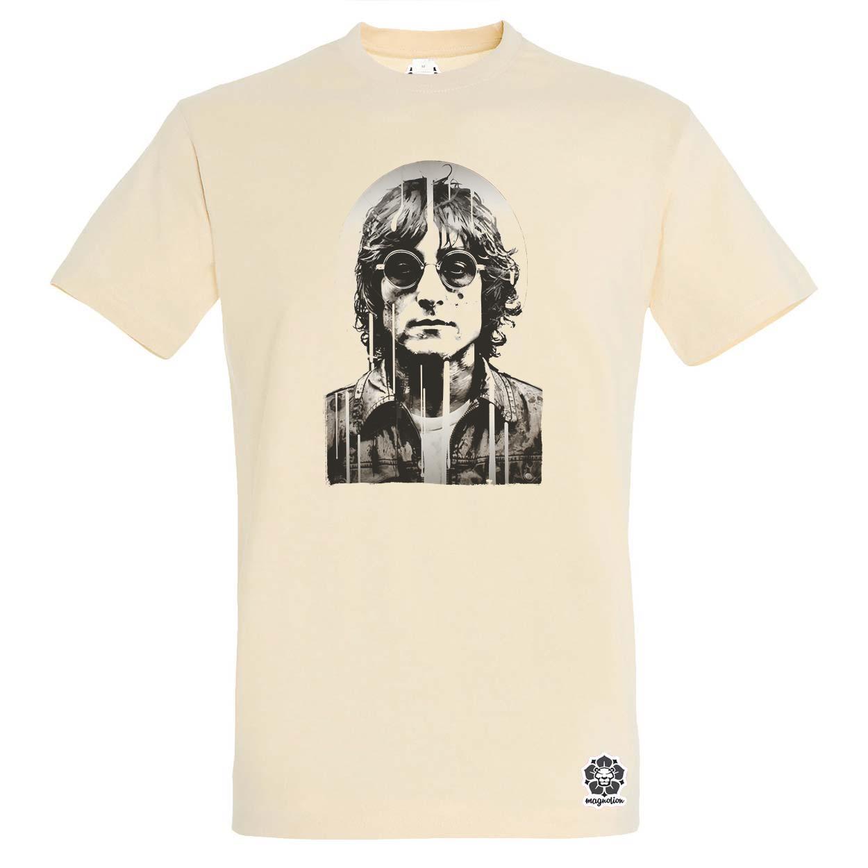 John Lennon portré v2 egyedi póló 