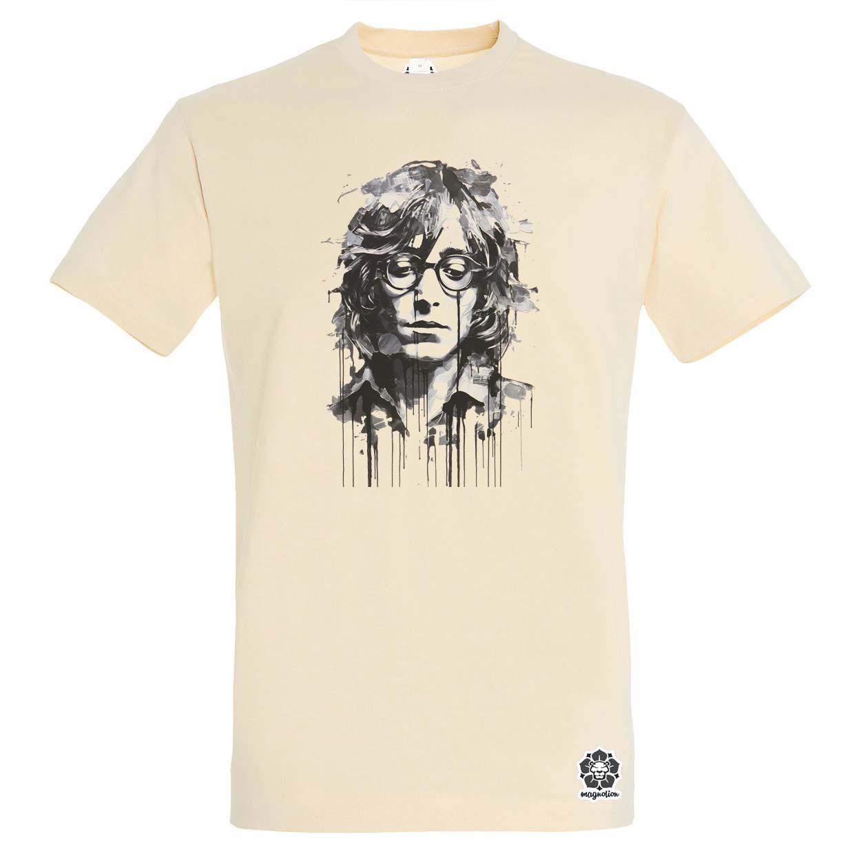John Lennon portré v3 egyedi póló 