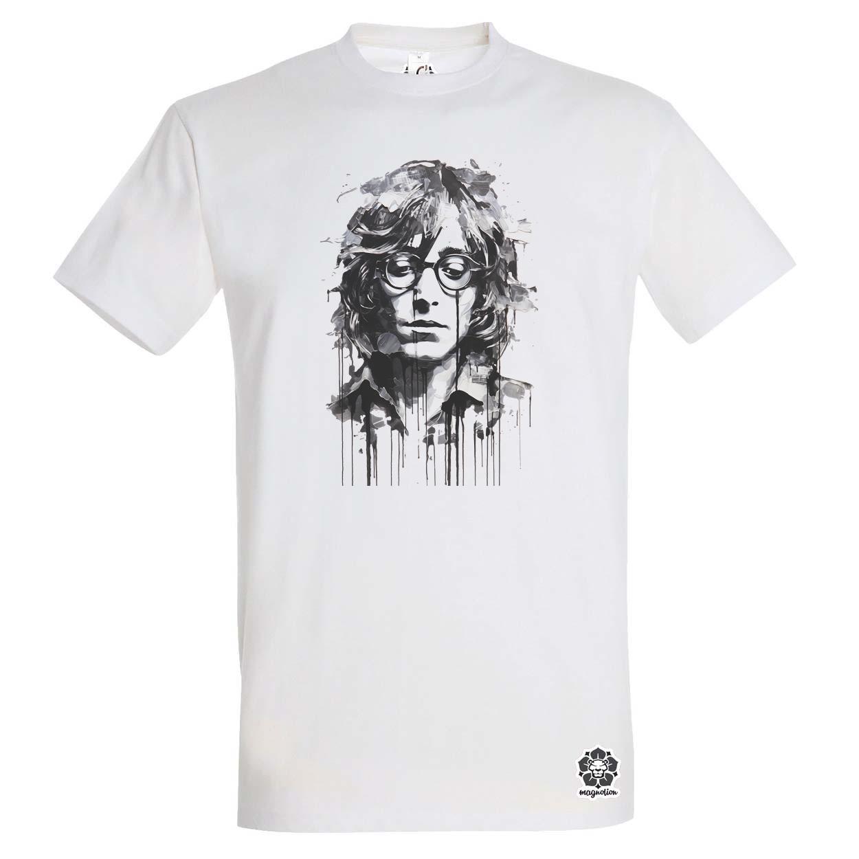 John Lennon portré v3 egyedi póló 