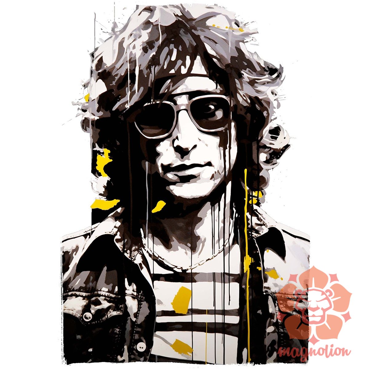 John Lennon portré v4 egyedi póló 