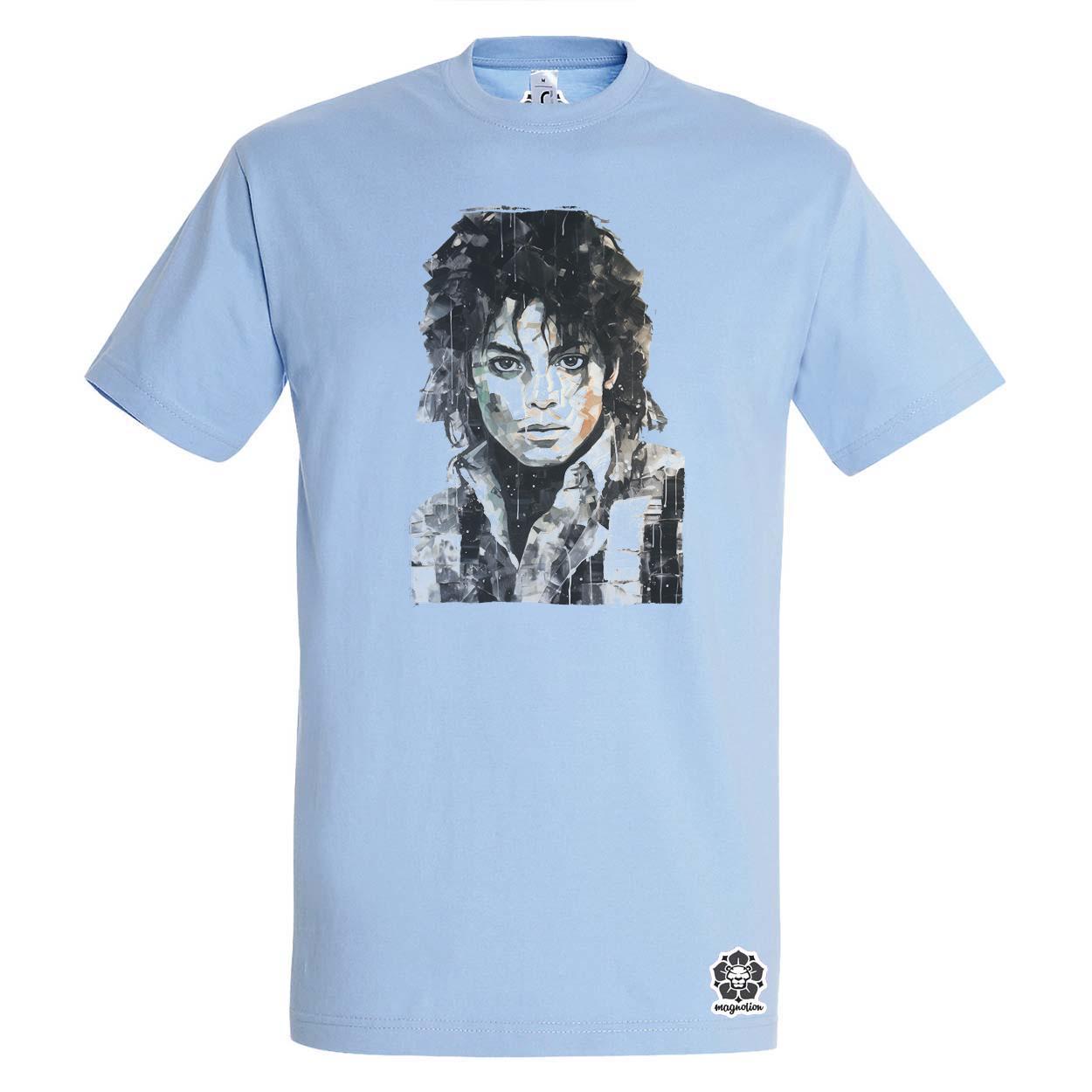Michael Jackson portré v1 egyedi póló 