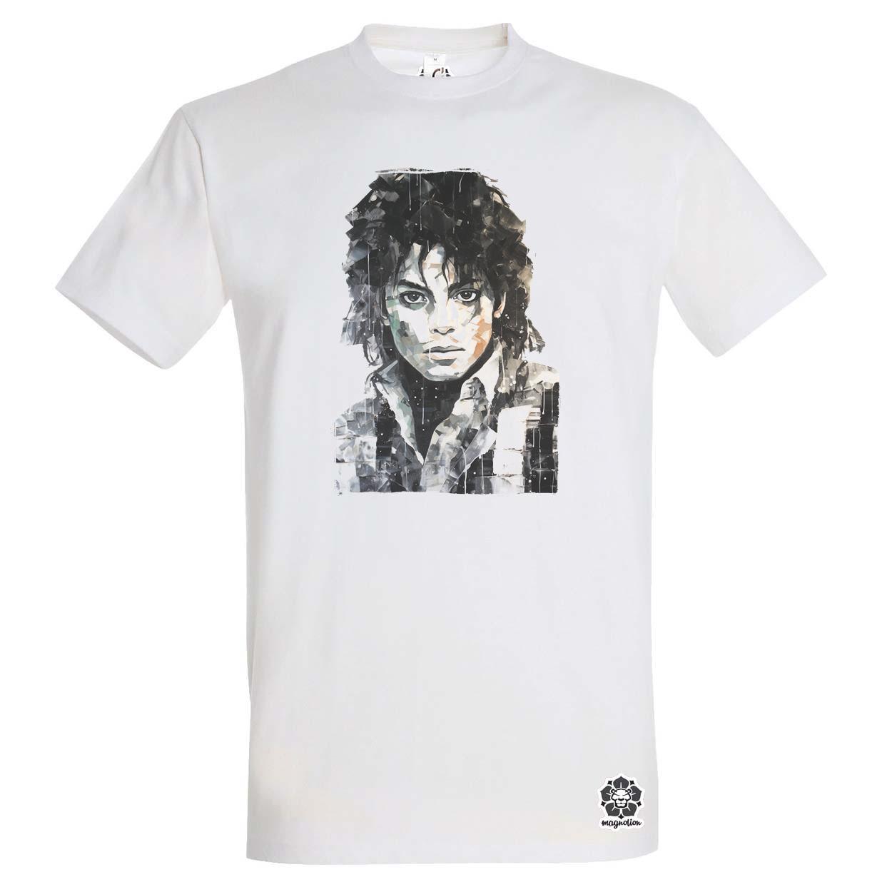 Michael Jackson portré v1 egyedi póló 