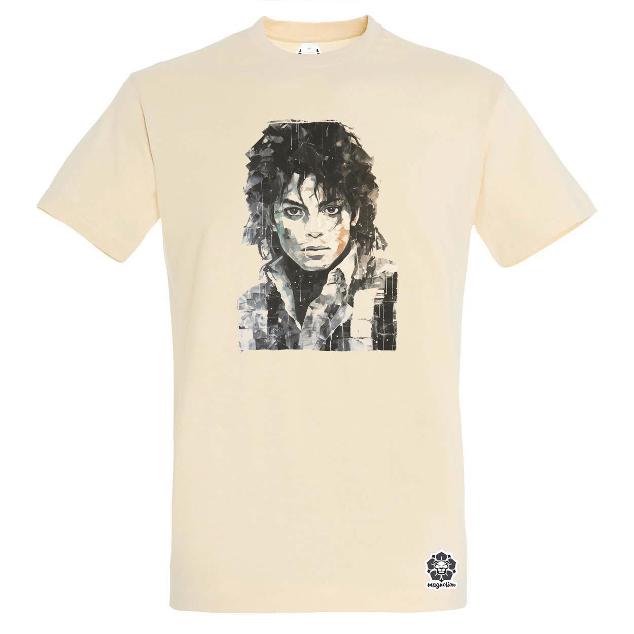 Michael Jackson portré v1 egyedi póló 