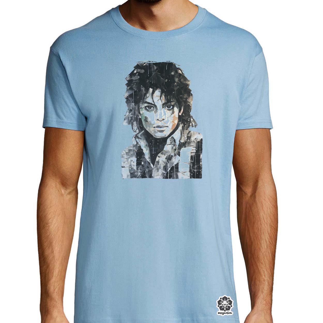 Michael Jackson portré v1 egyedi póló 