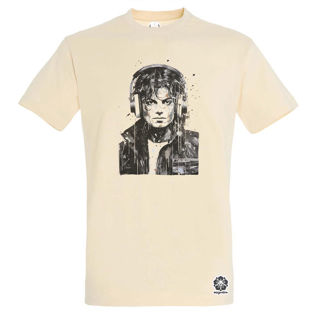 Michael Jackson portré v2 egyedi póló 