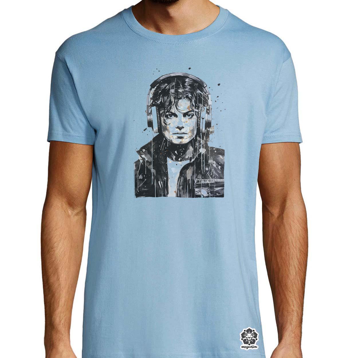 Michael Jackson portré v2 egyedi póló 