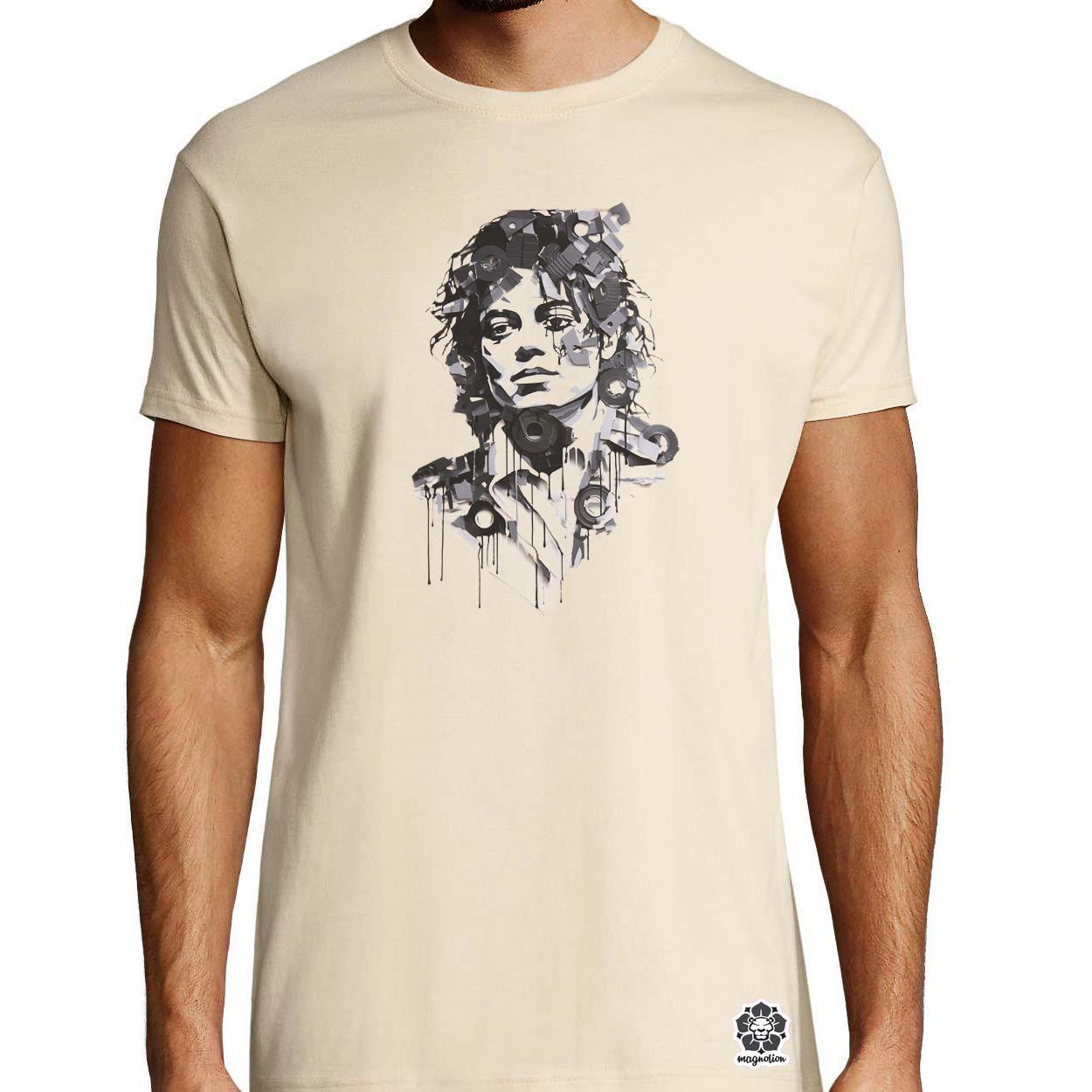Michael Jackson portré v3 egyedi póló 
