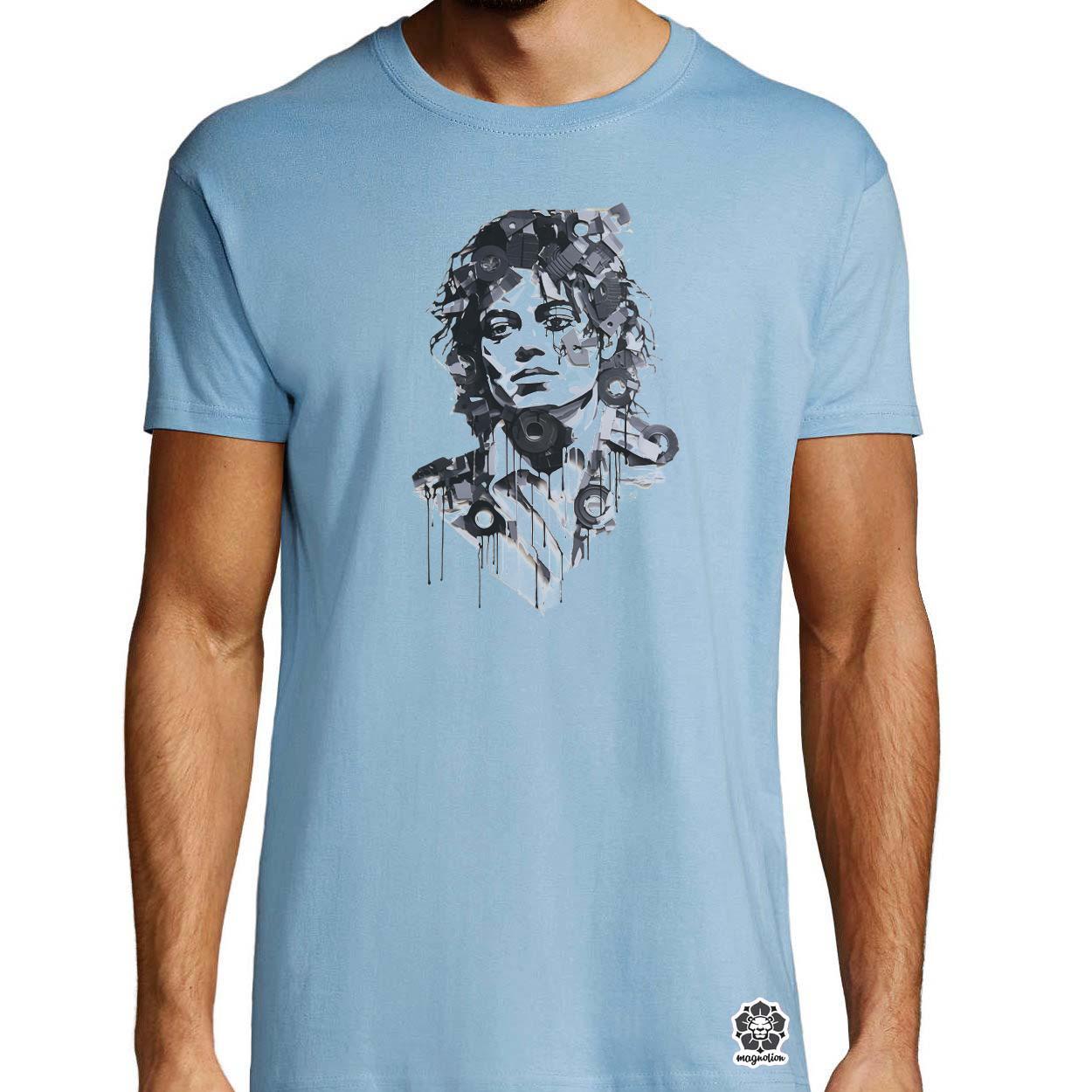 Michael Jackson portré v3 egyedi póló 