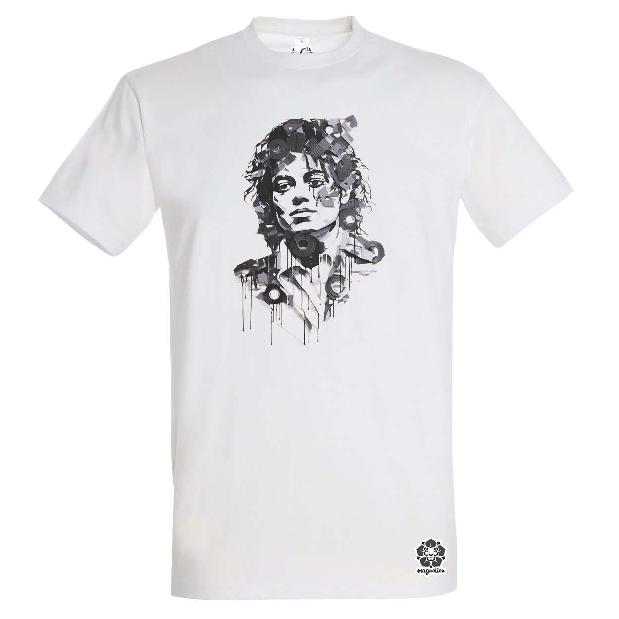 Michael Jackson portré v3 egyedi póló 