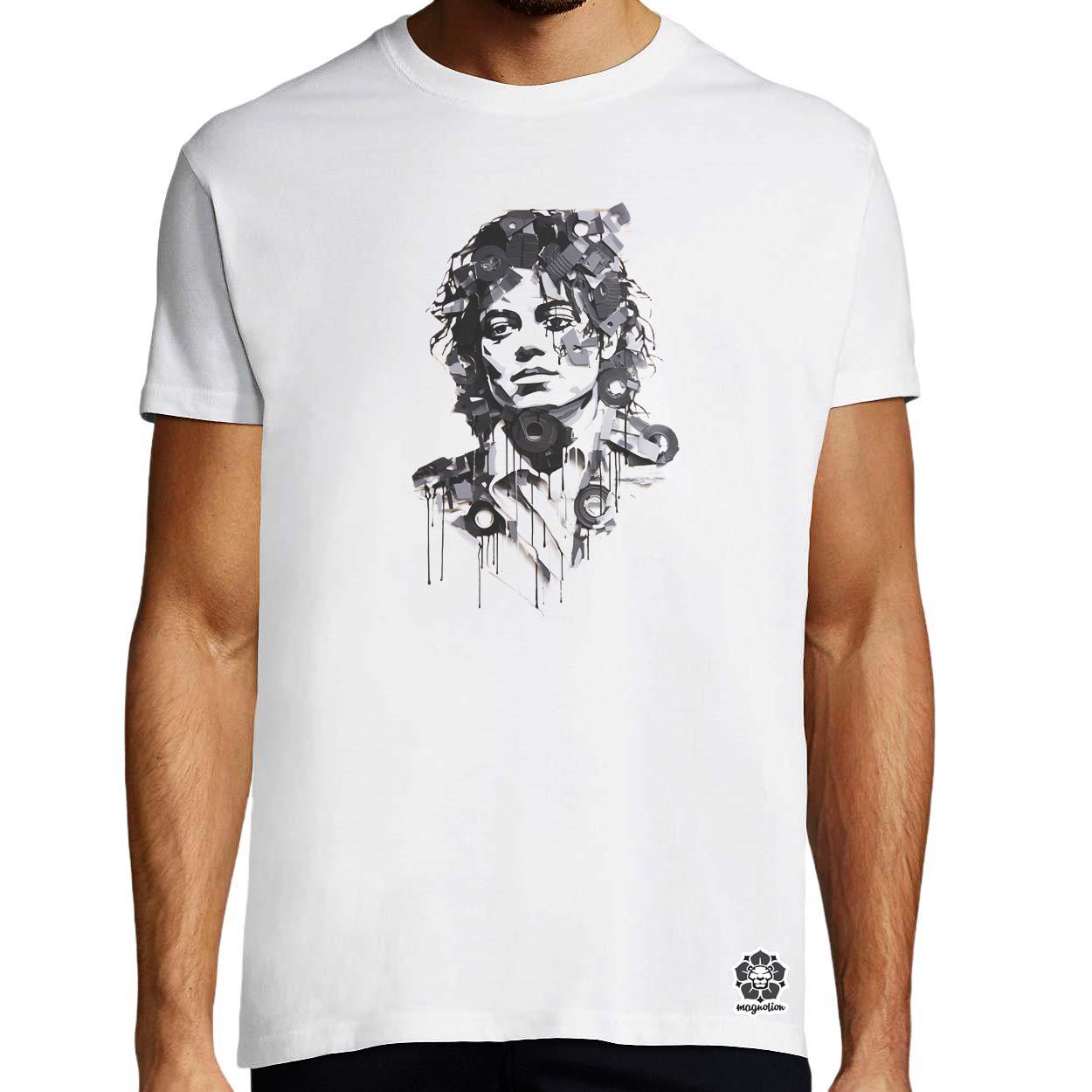 Michael Jackson portré v3 egyedi póló 