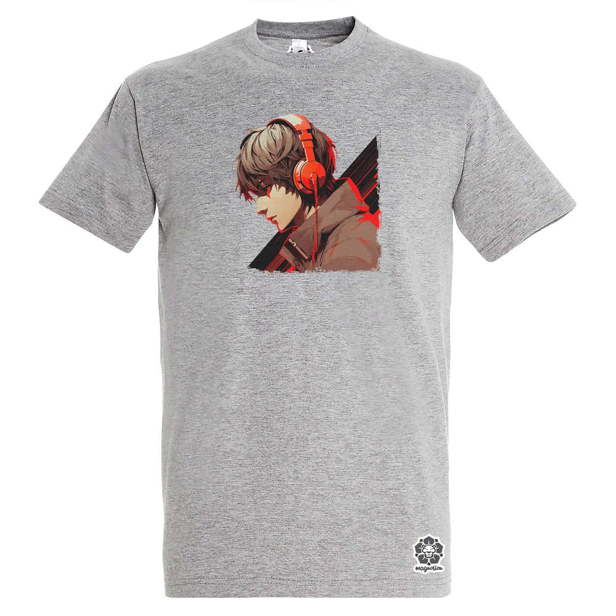 Minimalista Cyberpunk srác v2 egyedi póló 