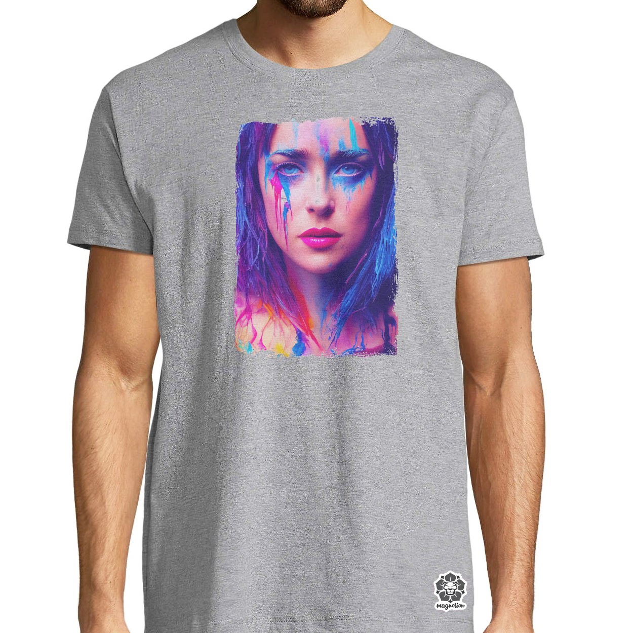 Folyékony színű bevonattal Dakota Johnson egyedi póló 