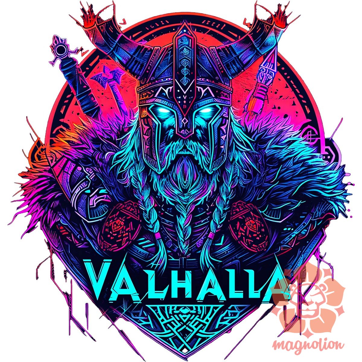 Cyberpunk Viking v4 egyedi  pulóver 