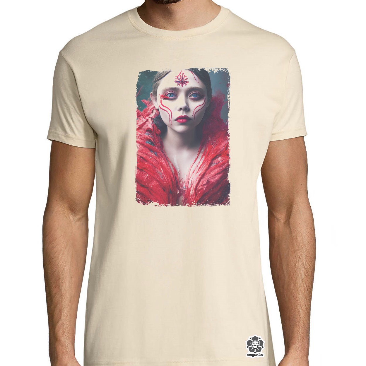 Folyékony színű bevonattal Elizabeth Olsen v2 egyedi póló 