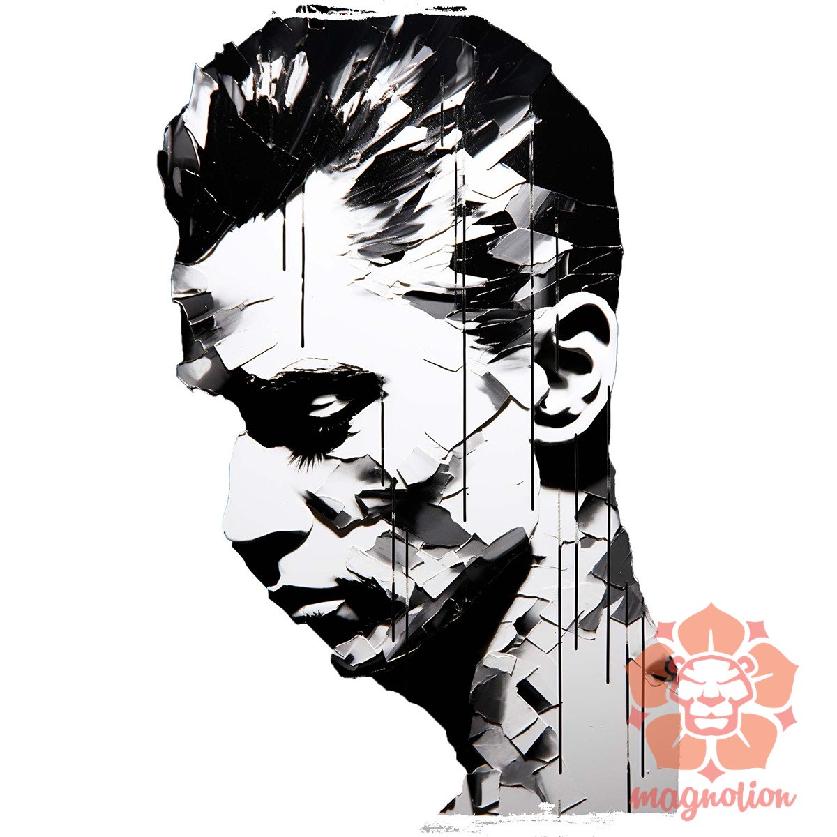 Dave Gahan portré v2 egyedi  pulóver 