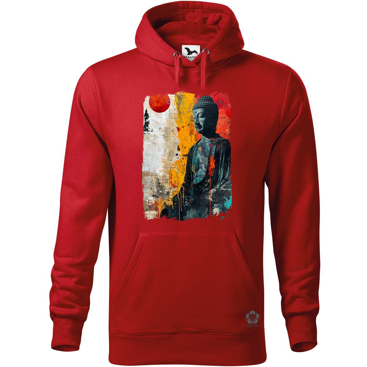 Festett Buddha v1 egyedi  pulóver 