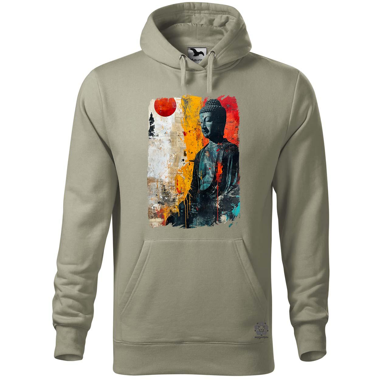 Festett Buddha v1 egyedi  pulóver 