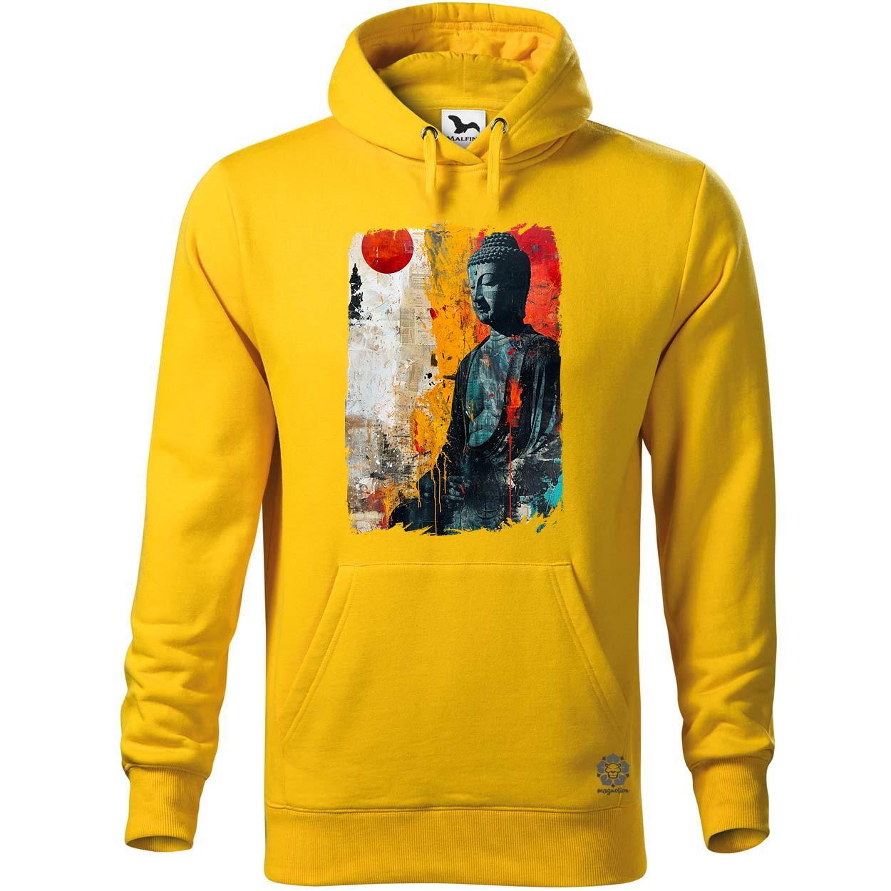Festett Buddha v1 egyedi  pulóver 