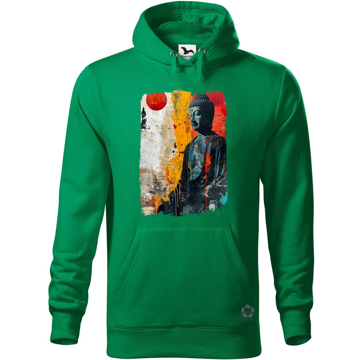 Festett Buddha v1 egyedi  pulóver 
