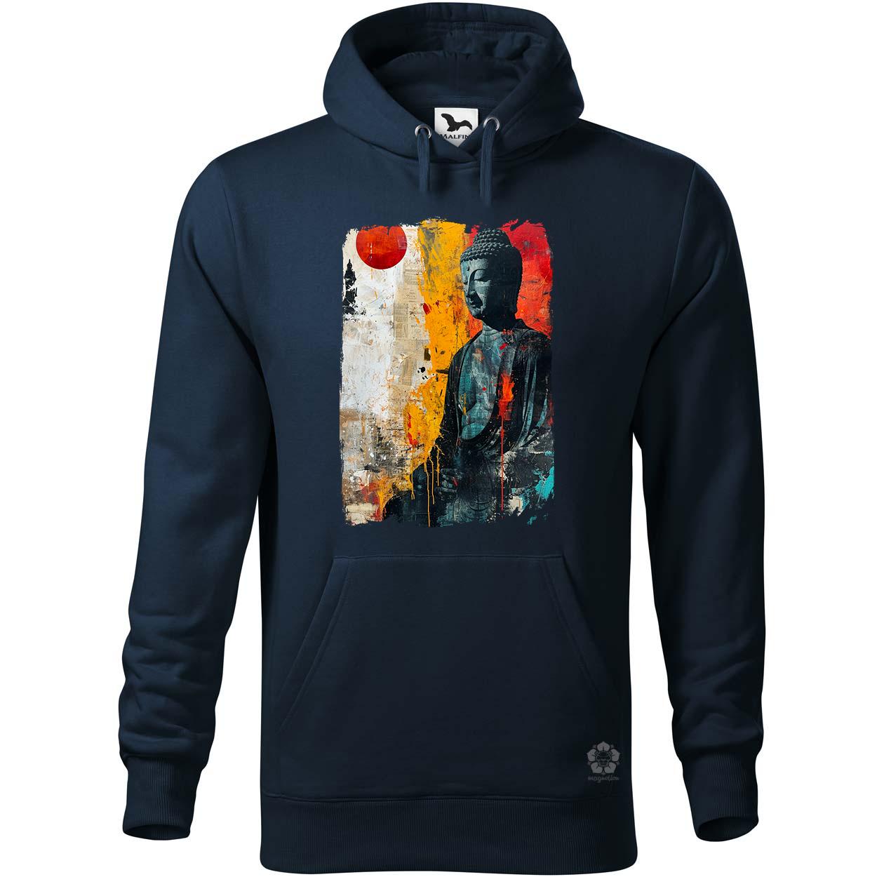 Festett Buddha v1 egyedi  pulóver 