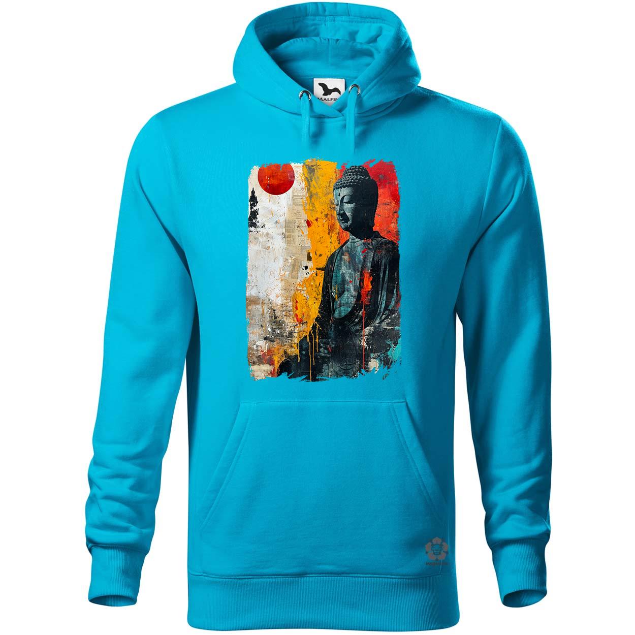 Festett Buddha v1 egyedi  pulóver 
