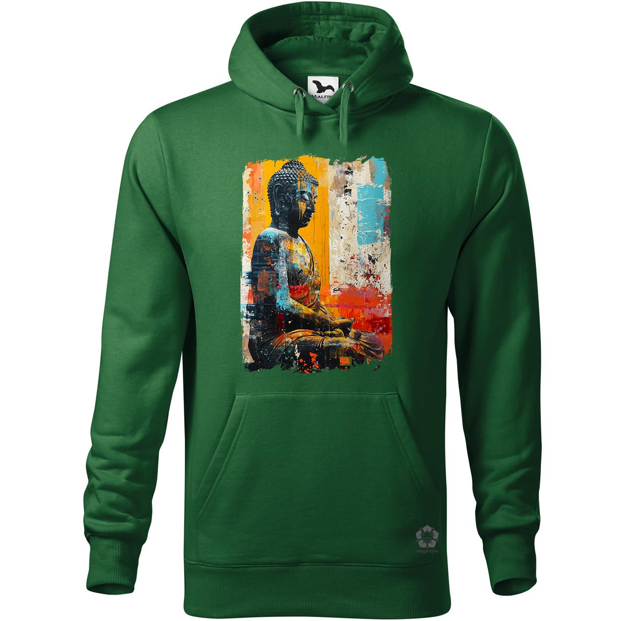 Festett Buddha v2 egyedi  pulóver 
