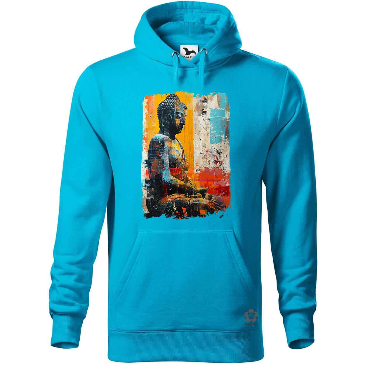 Festett Buddha v2 egyedi  pulóver 