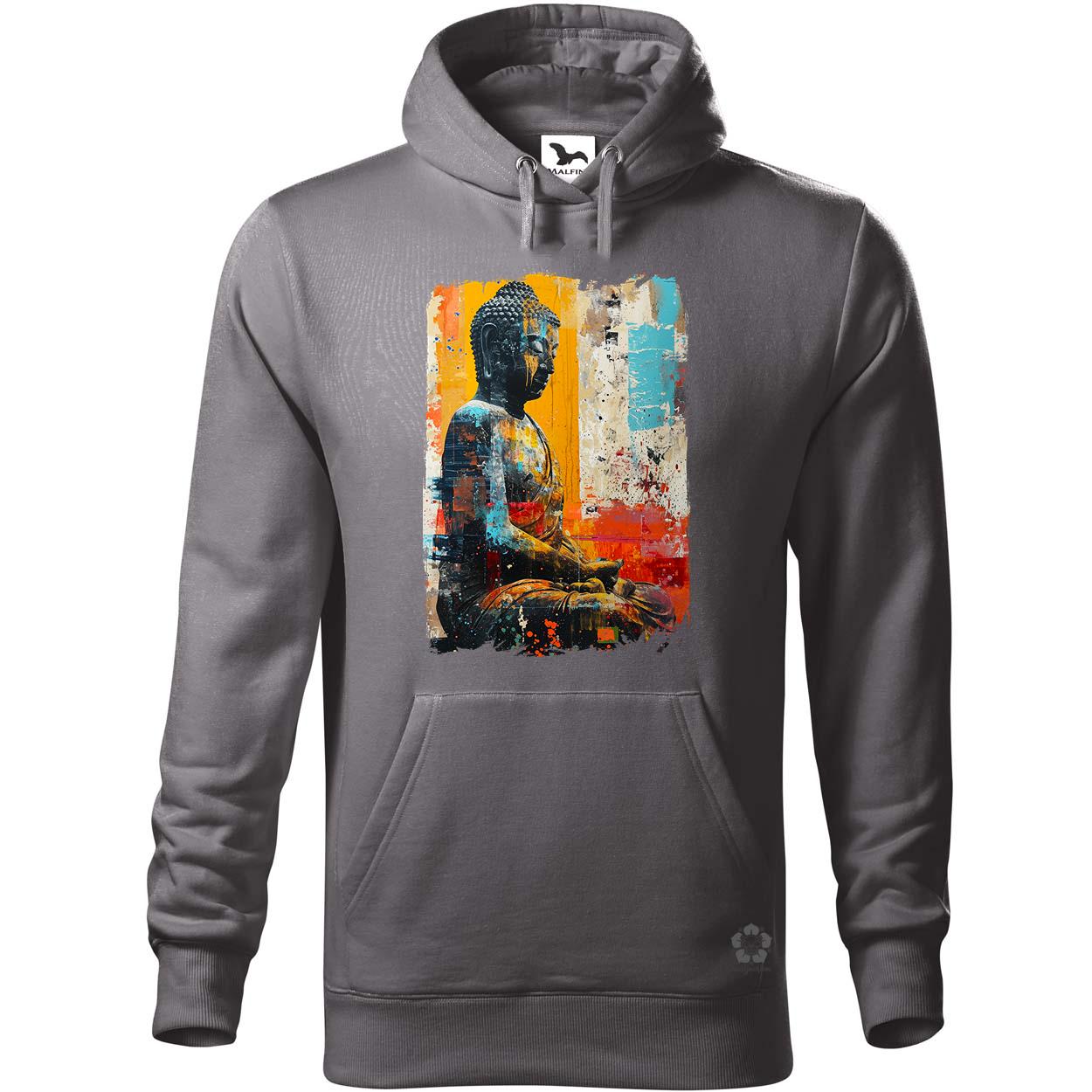 Festett Buddha v2 egyedi  pulóver 