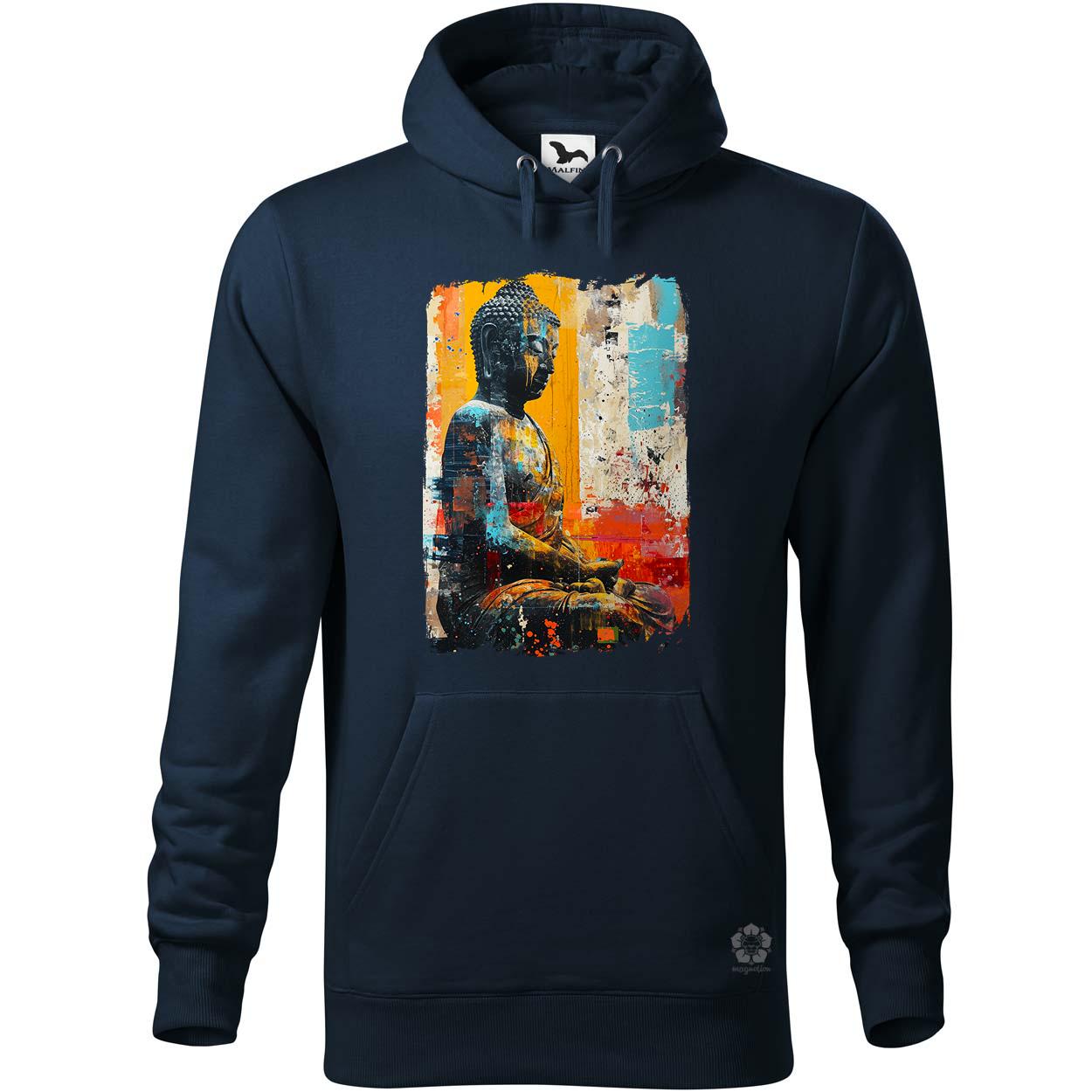 Festett Buddha v2 egyedi  pulóver 