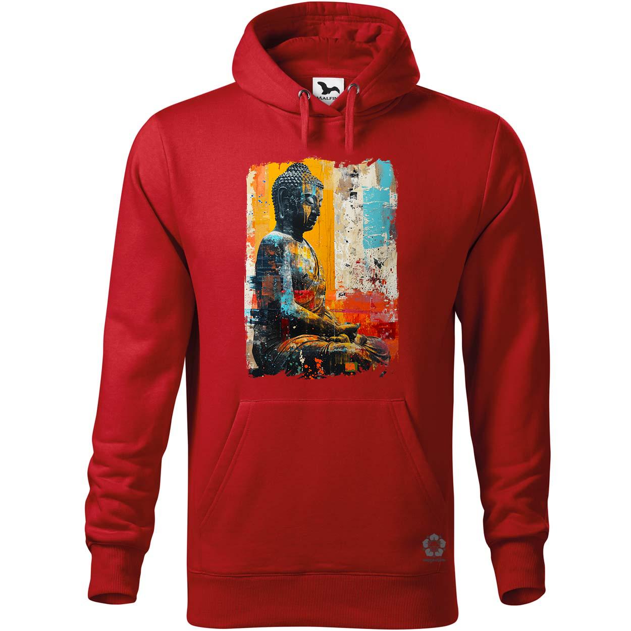 Festett Buddha v2 egyedi  pulóver 