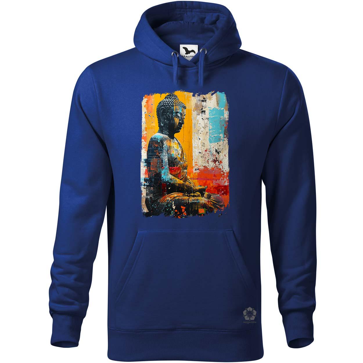 Festett Buddha v2 egyedi  pulóver 