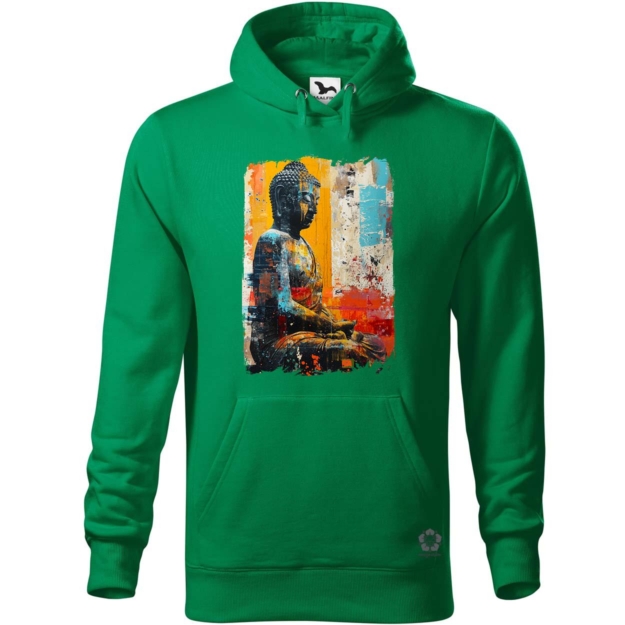 Festett Buddha v2 egyedi  pulóver 