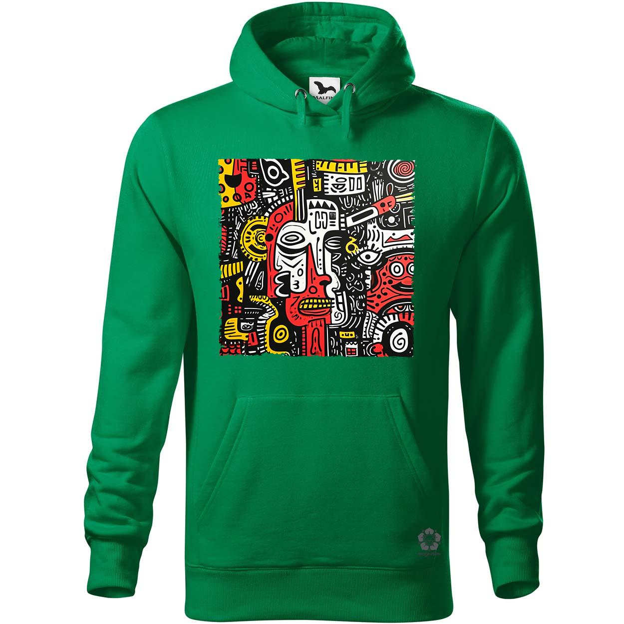 Graffiti vonalak v1 egyedi  pulóver 