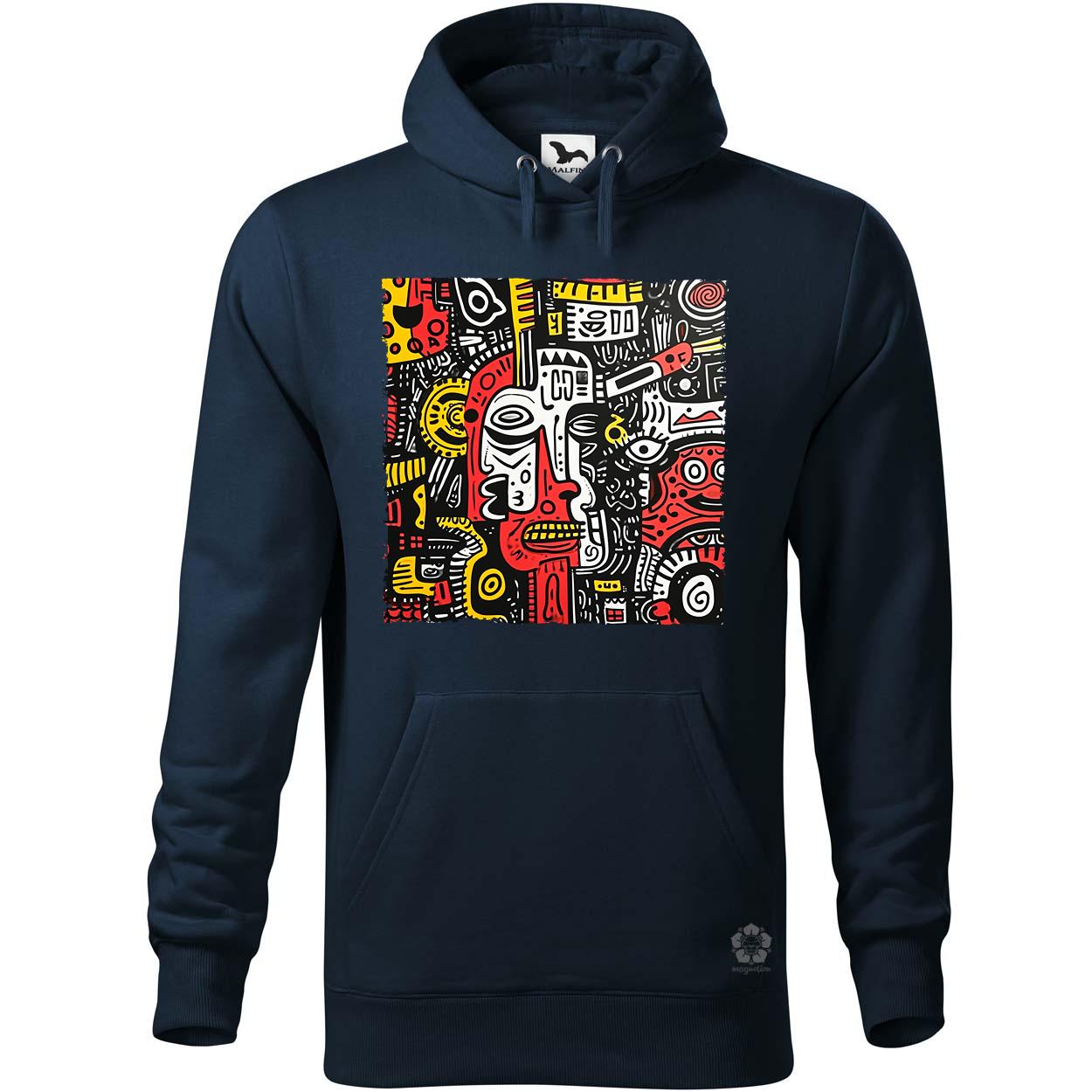 Graffiti vonalak v1 egyedi  pulóver 