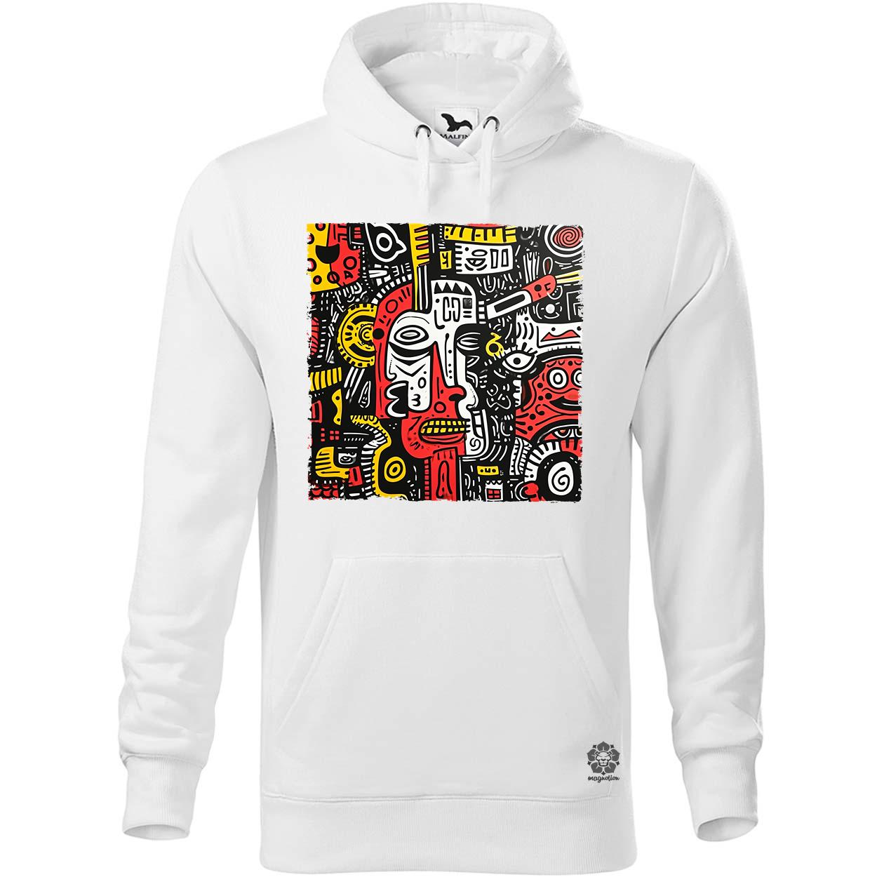 Graffiti vonalak v1 egyedi  pulóver 