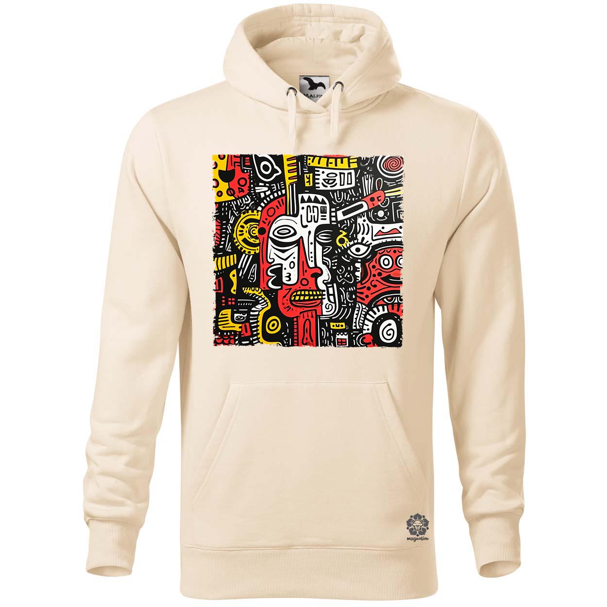 Graffiti vonalak v1 egyedi  pulóver 