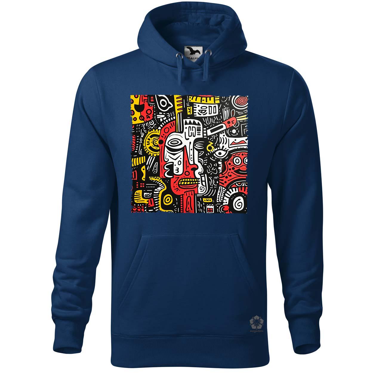 Graffiti vonalak v1 egyedi  pulóver 