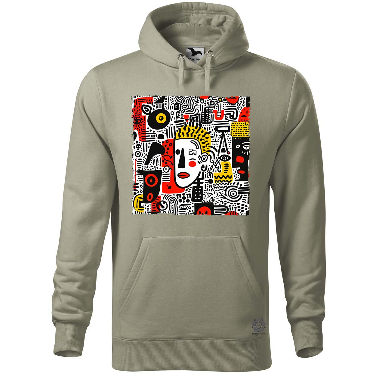 Graffiti vonalak v3 egyedi  pulóver 