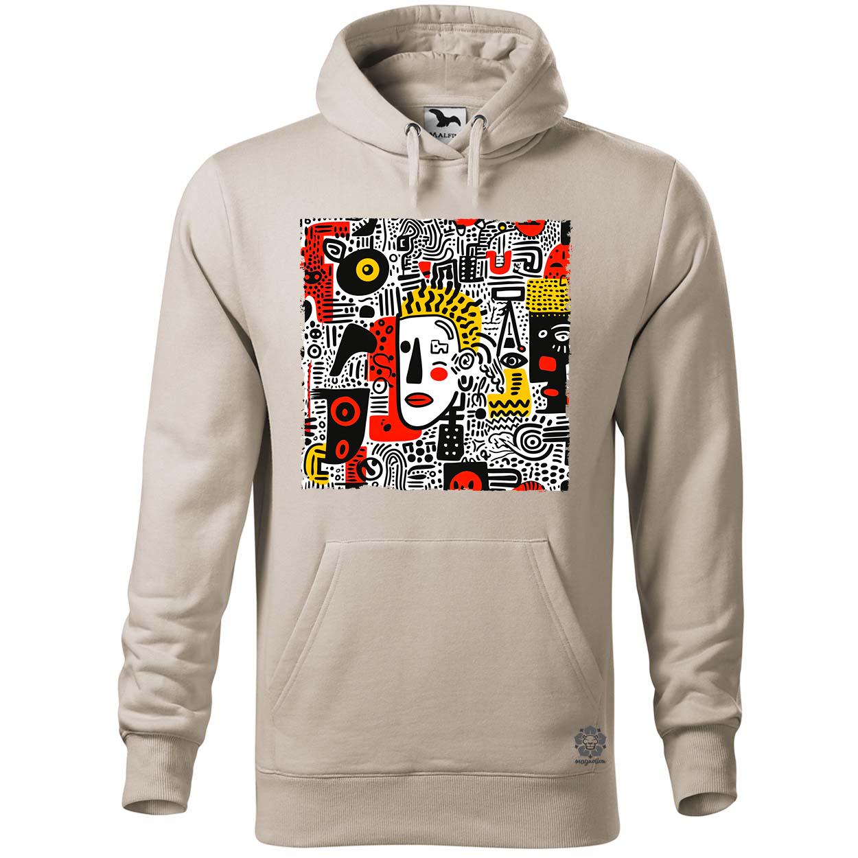 Graffiti vonalak v3 egyedi  pulóver 
