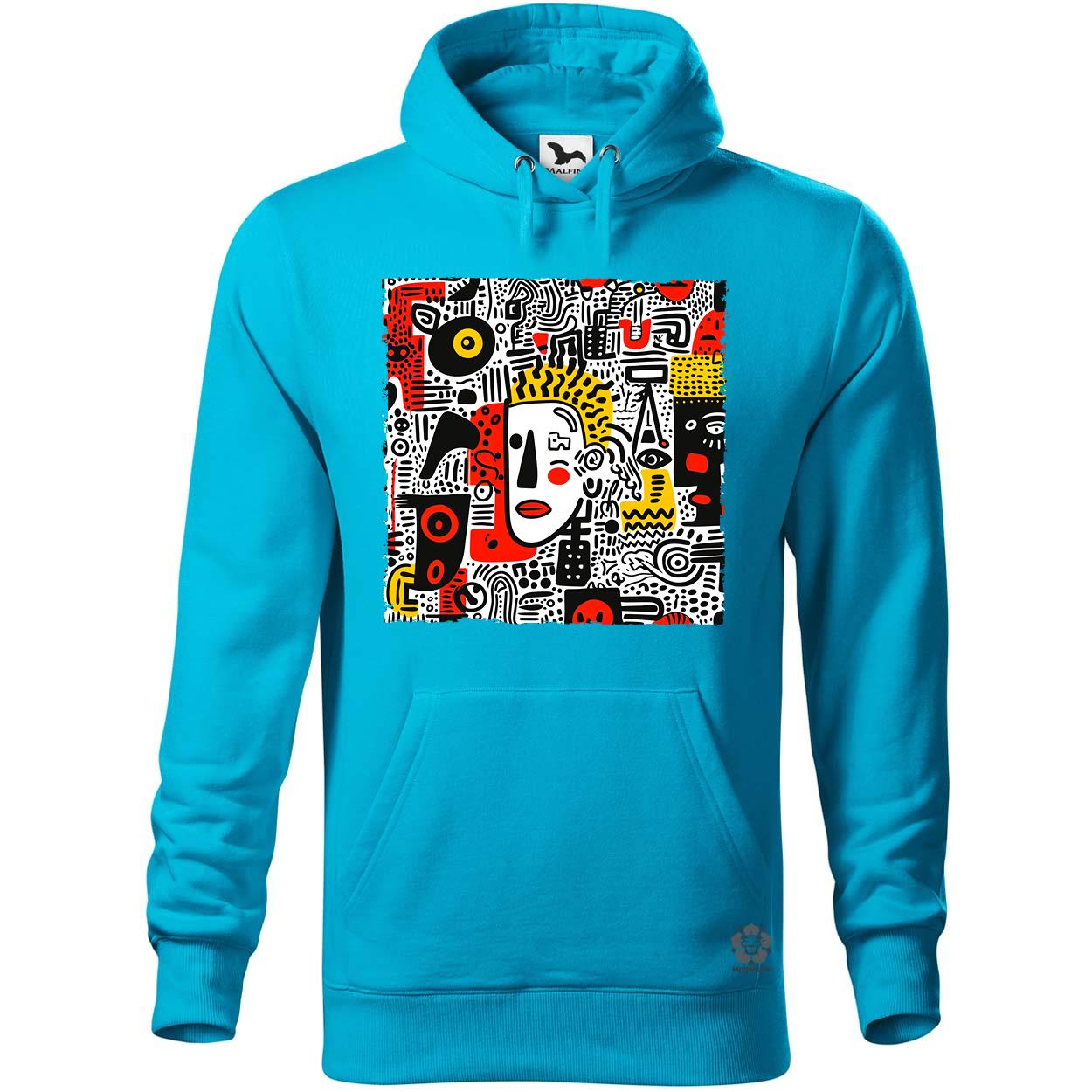 Graffiti vonalak v3 egyedi  pulóver 