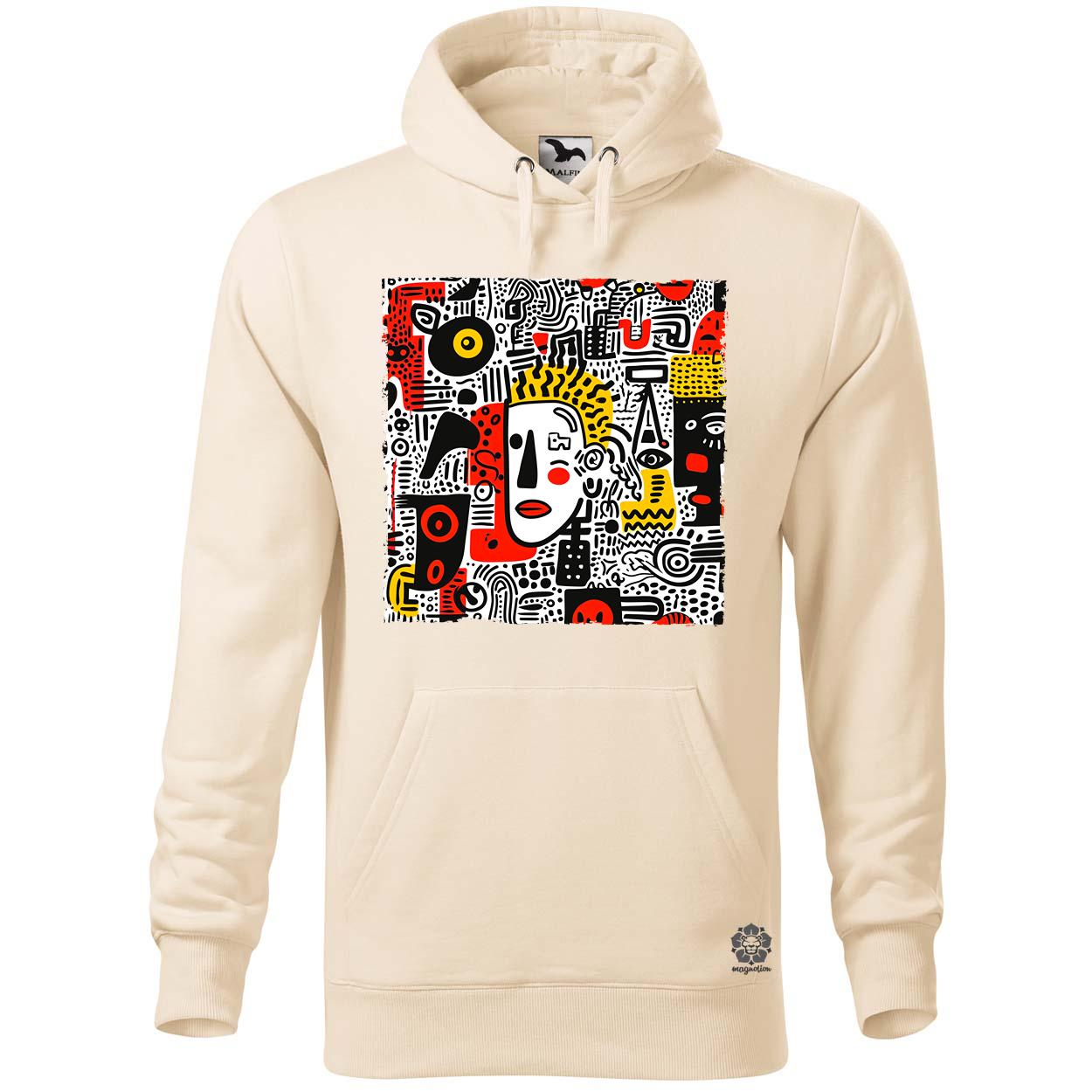 Graffiti vonalak v3 egyedi  pulóver 